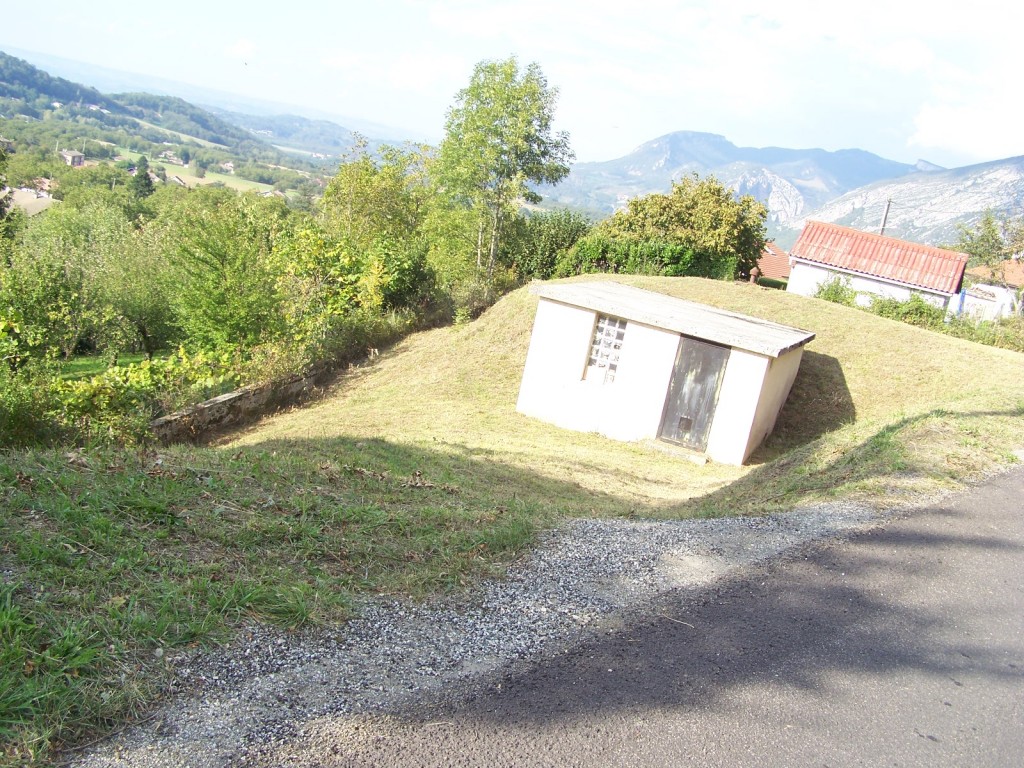 Réservoir d'eau en Drôme