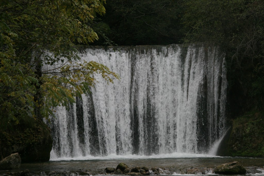 La cascade blanche à Saint Eulalie en Royans